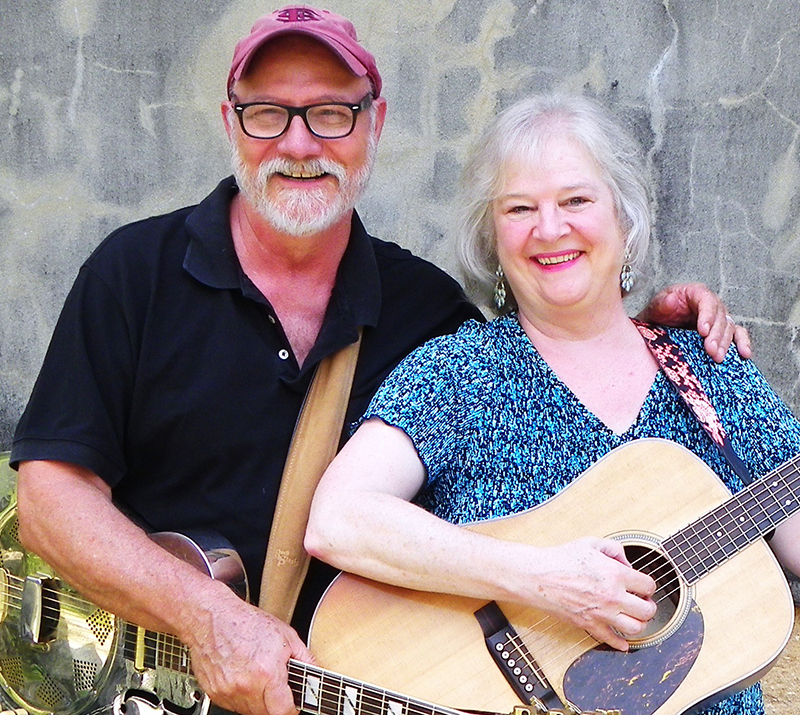 mimi and frank with guitars